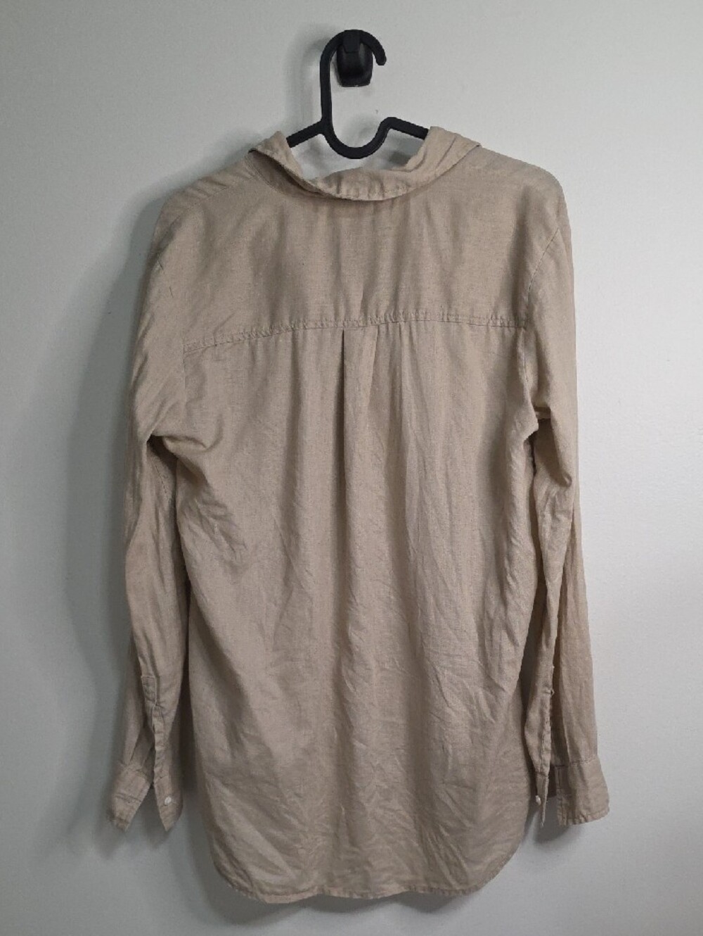 GAP Women's Button-Down Shirt - Light Beige - Picture 3 of 3